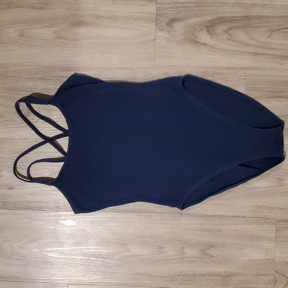 Navy Bodysuit - Picture 1 of 2
